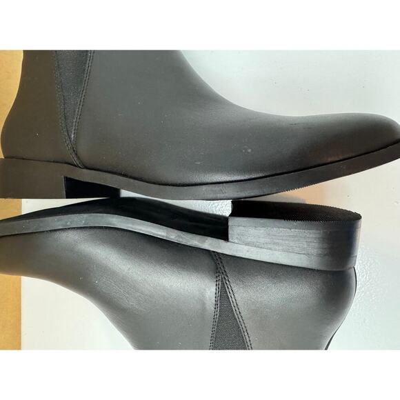 Nisolo Everyday Chelsea Commuter Boots Black Leather Size 10 NIB - Picture 7 of 11